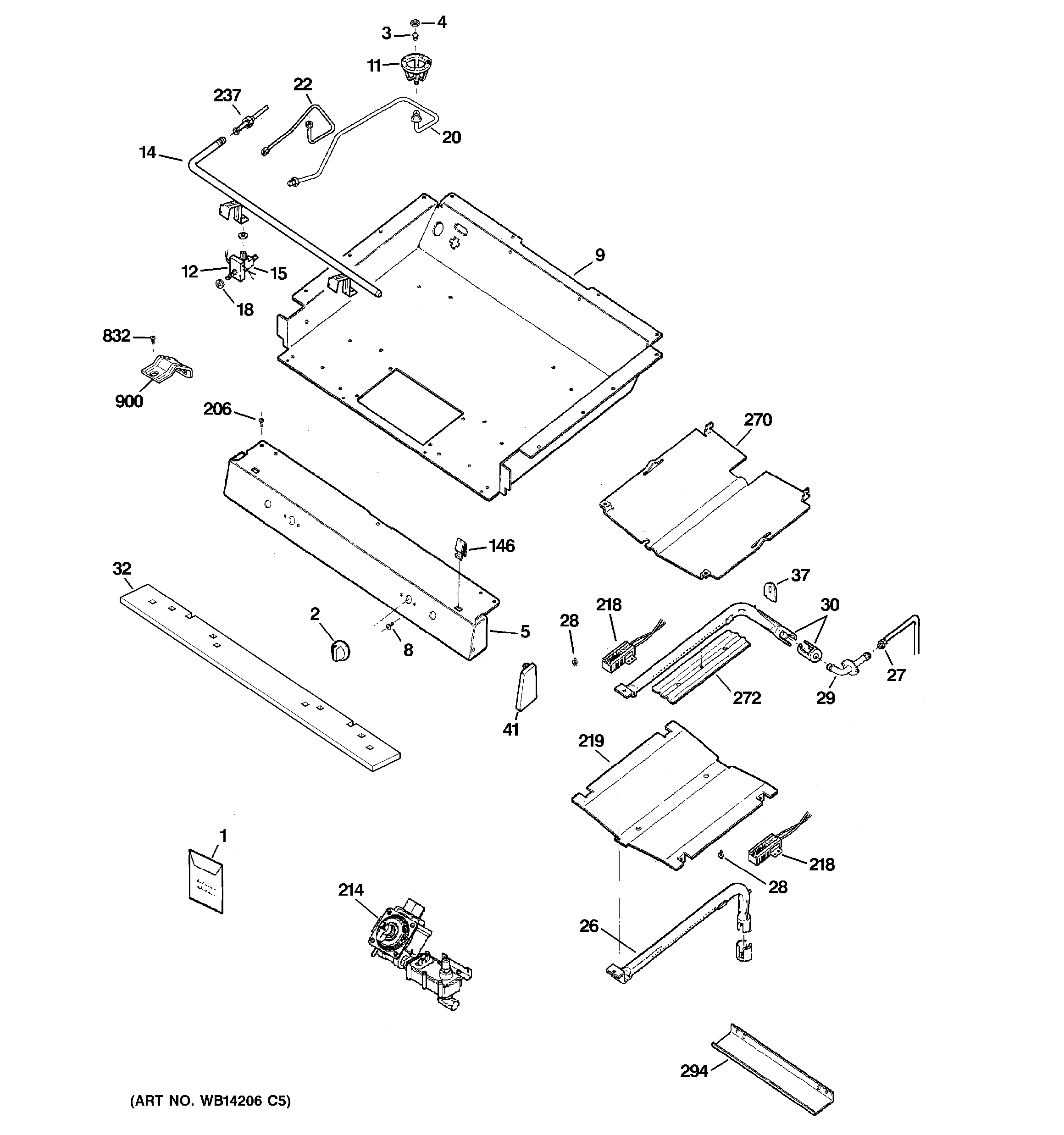 Gas & burner parts