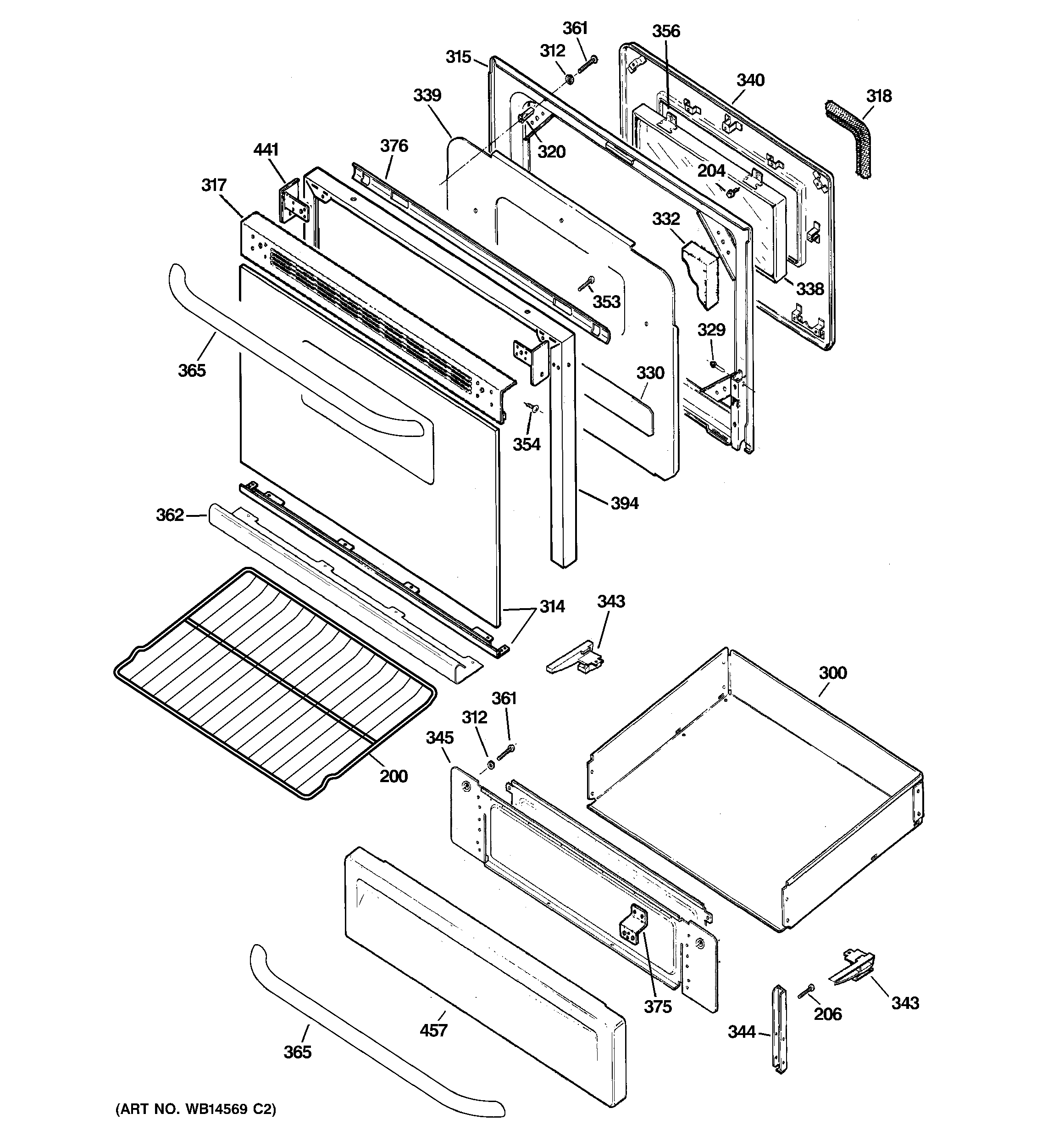 Door & drawer parts