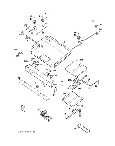 Gas & burner parts