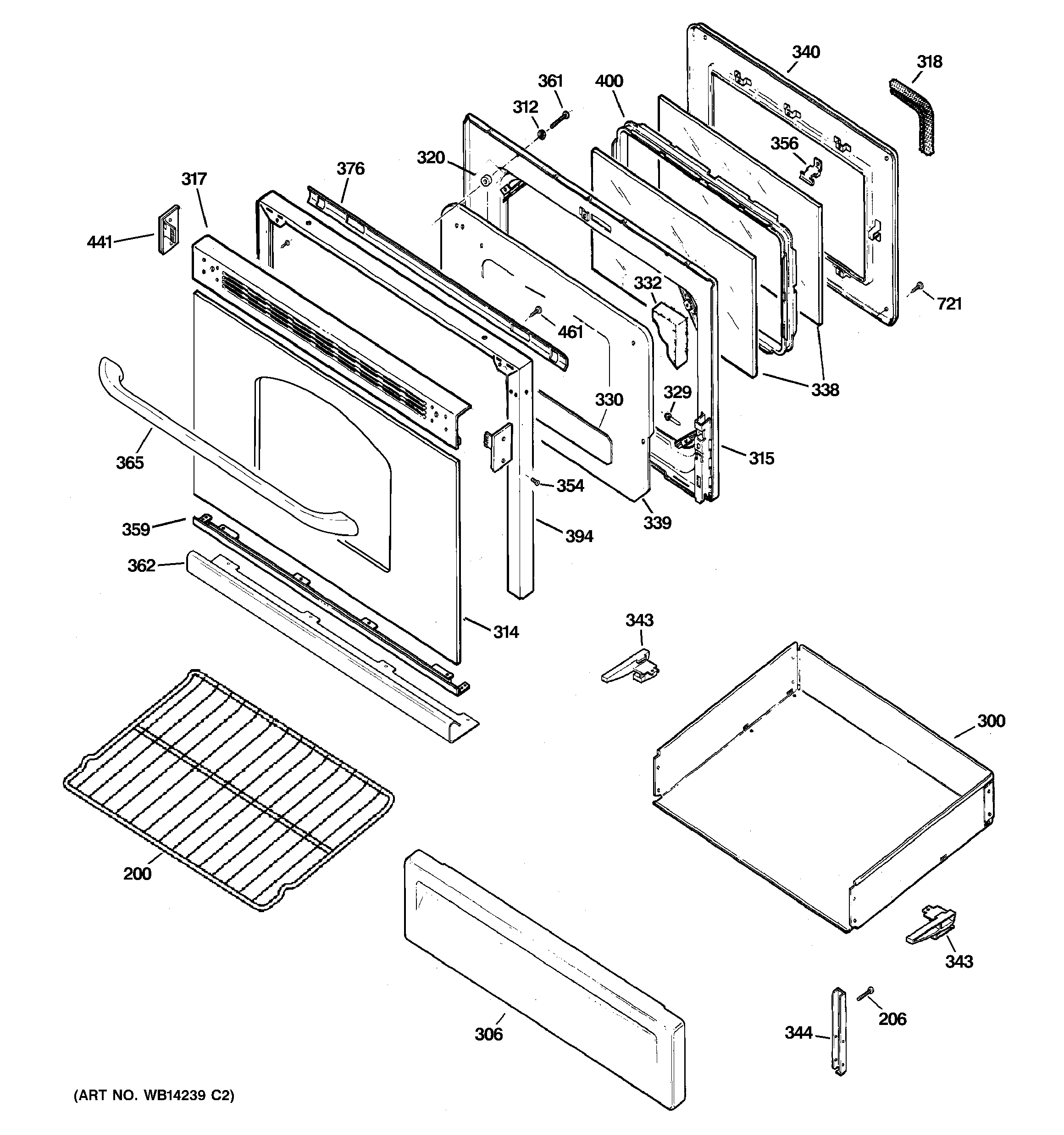 Door & drawer parts