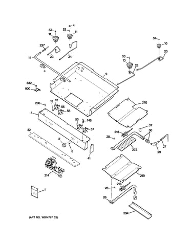 Gas & burner parts