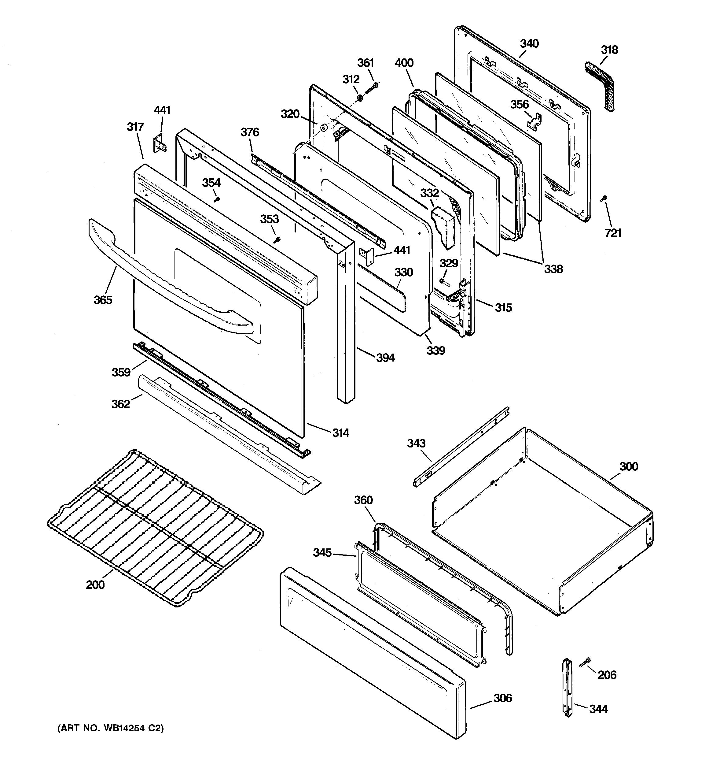 Door & drawer parts