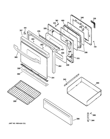 Door & drawer parts