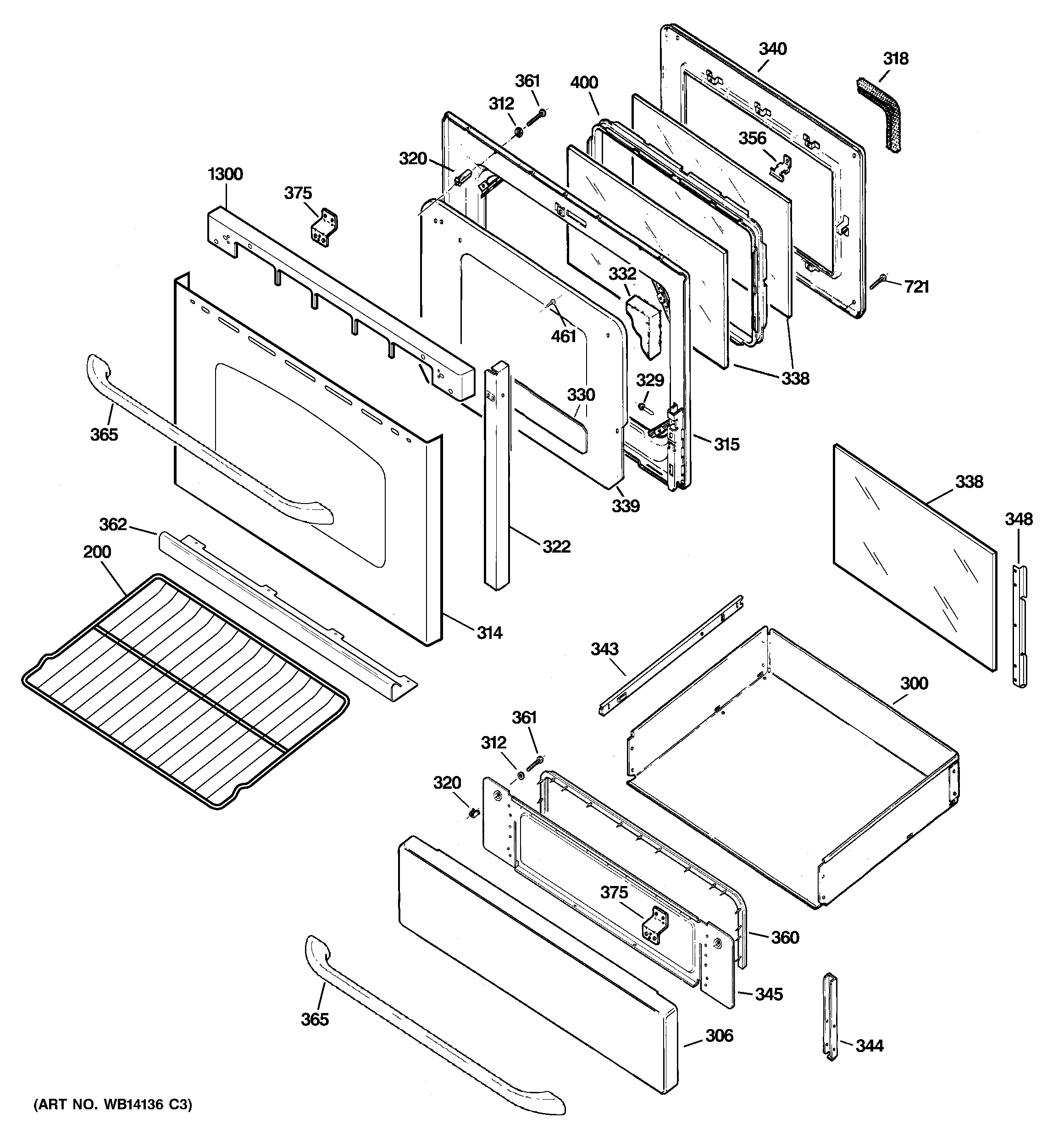 Door & drawer parts