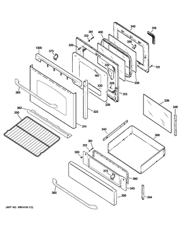 Door & drawer parts