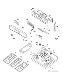 Control panel & cooktop