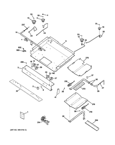 Gas & burner parts