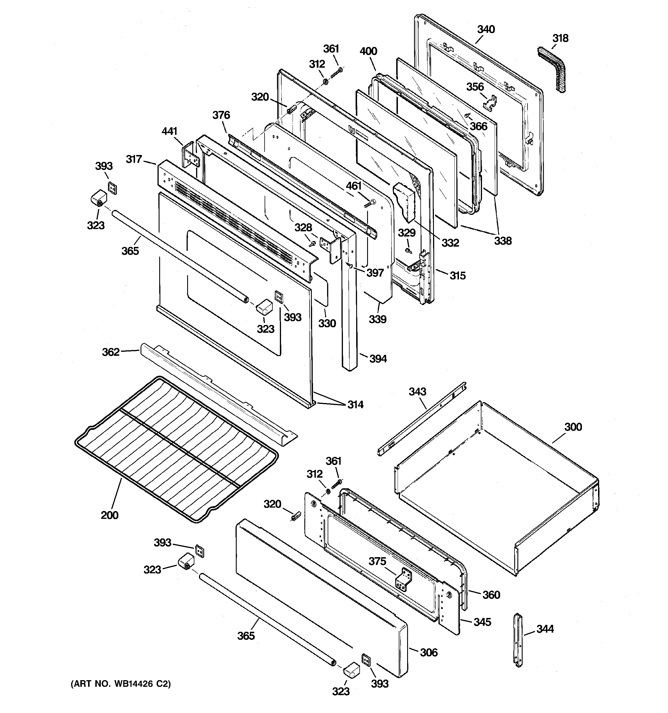 Door & drawer parts