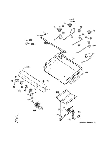 Gas & burner parts