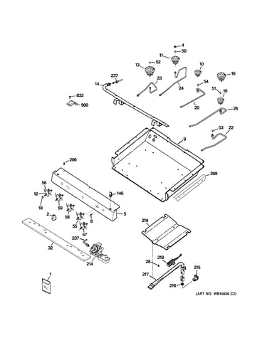 Gas & burner parts