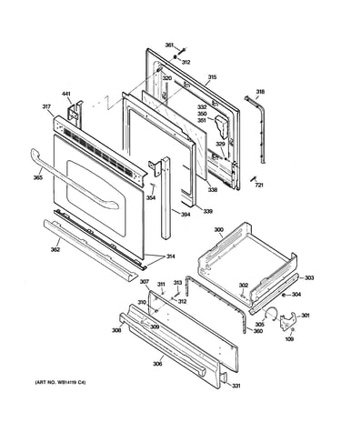 Door & drawer parts