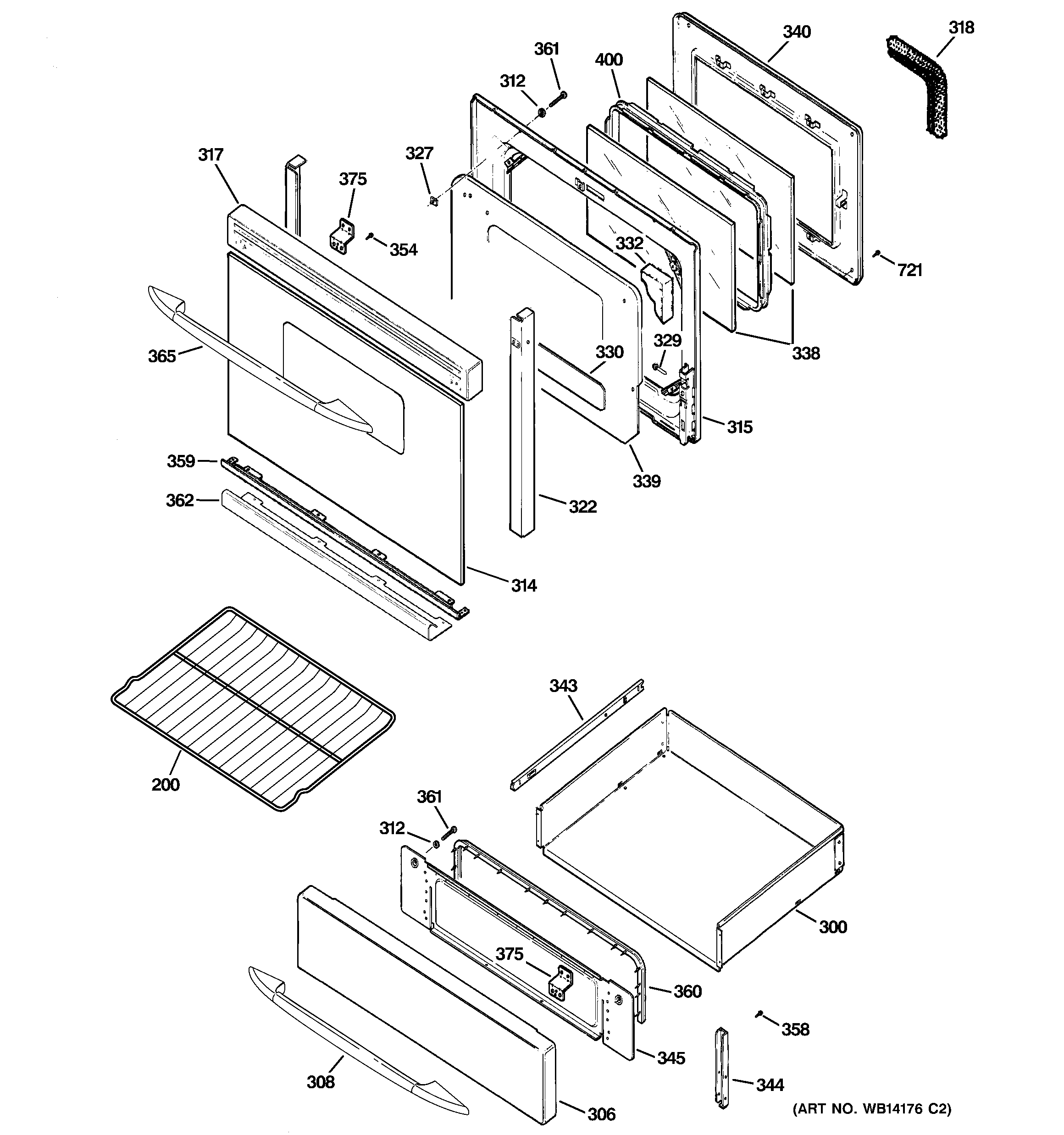 Door & drawer parts