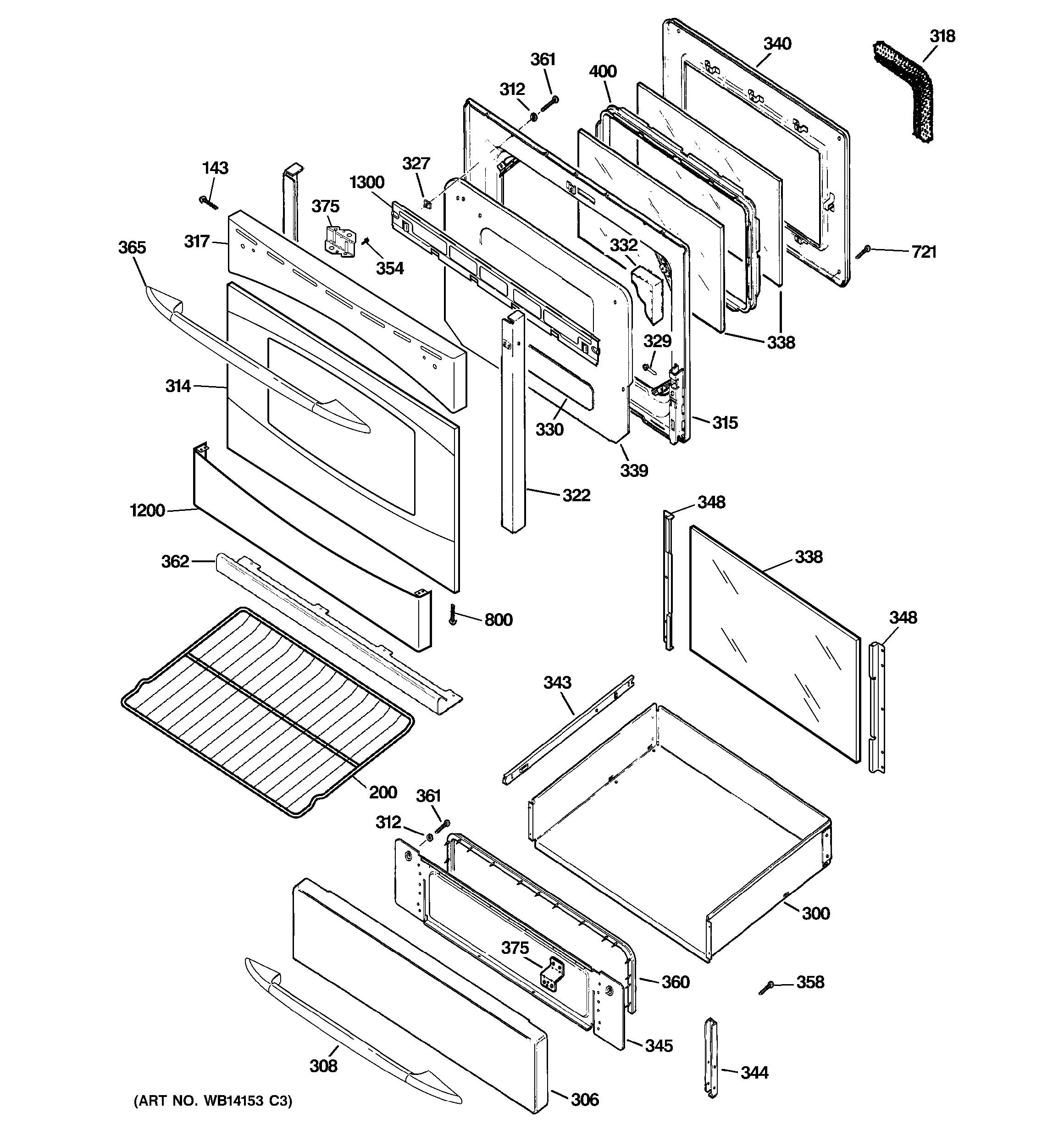 Door & drawer parts