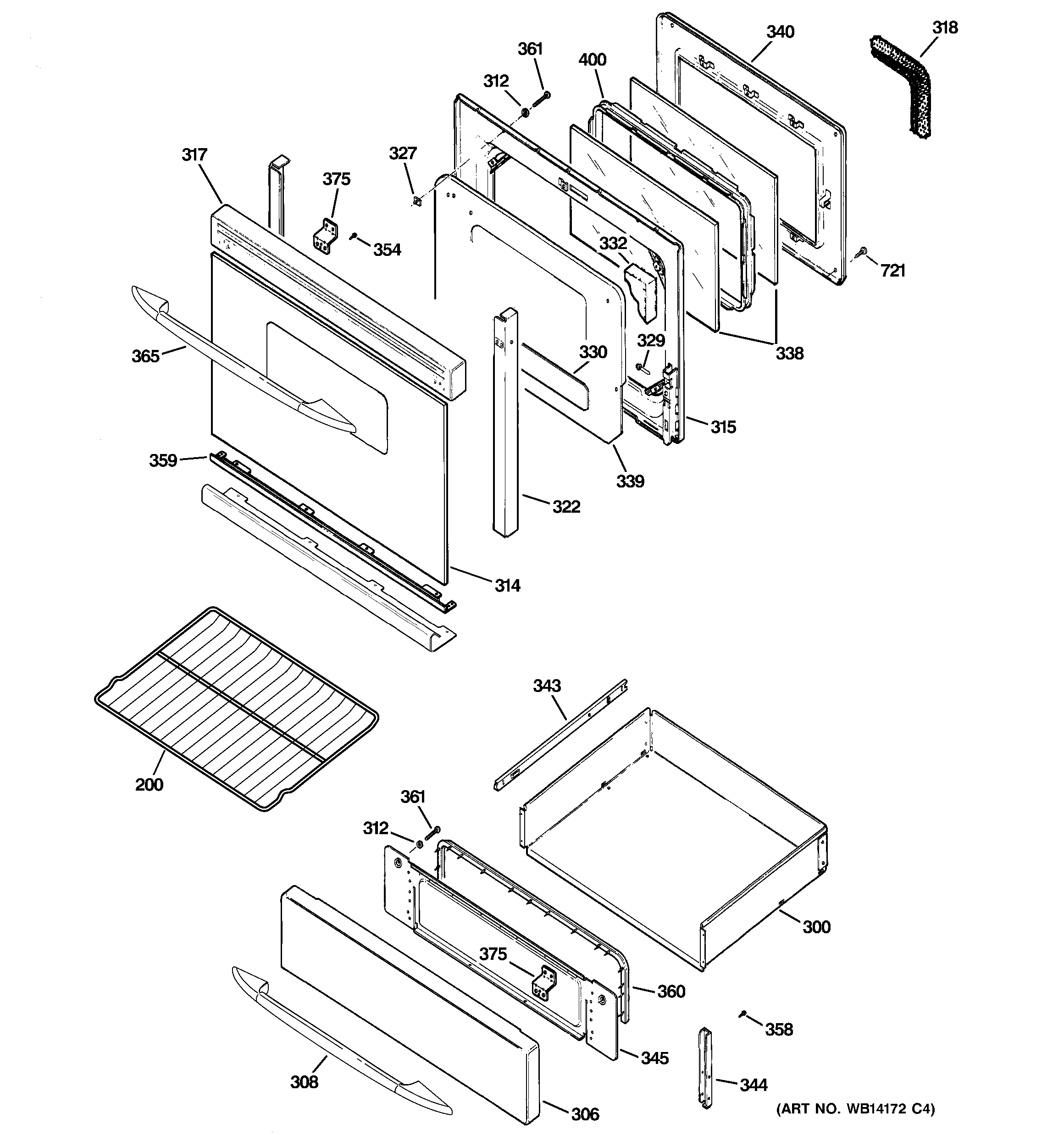 Door & drawer parts