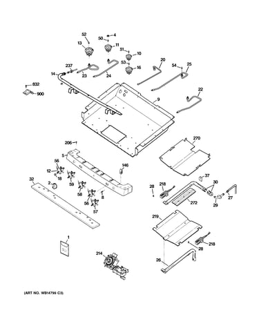 Gas & burner parts