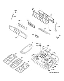 Control panel & cooktop
