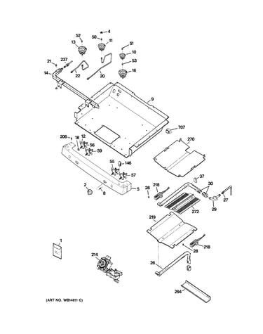 Gas & burner parts