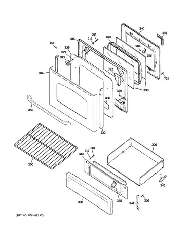 Door & drawer parts