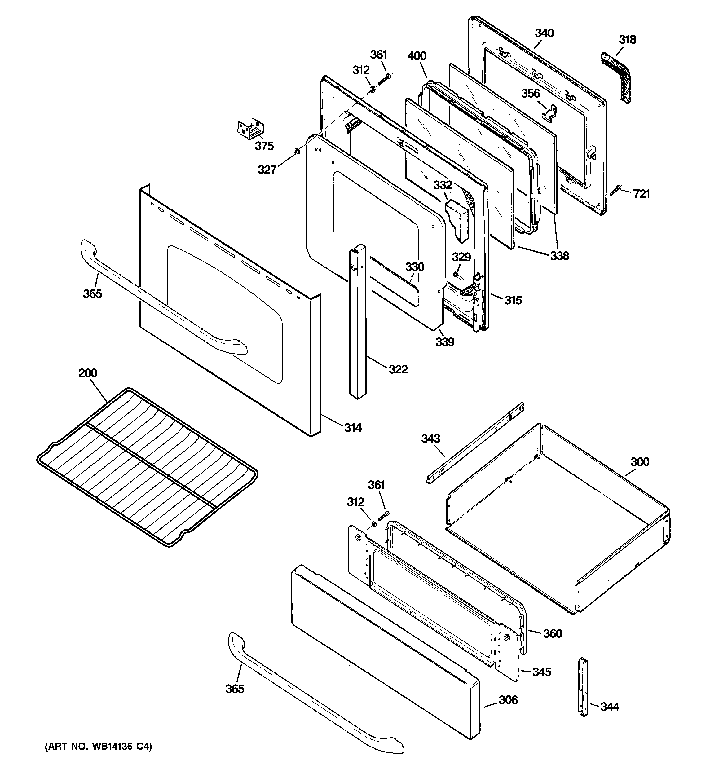 Door & drawer parts