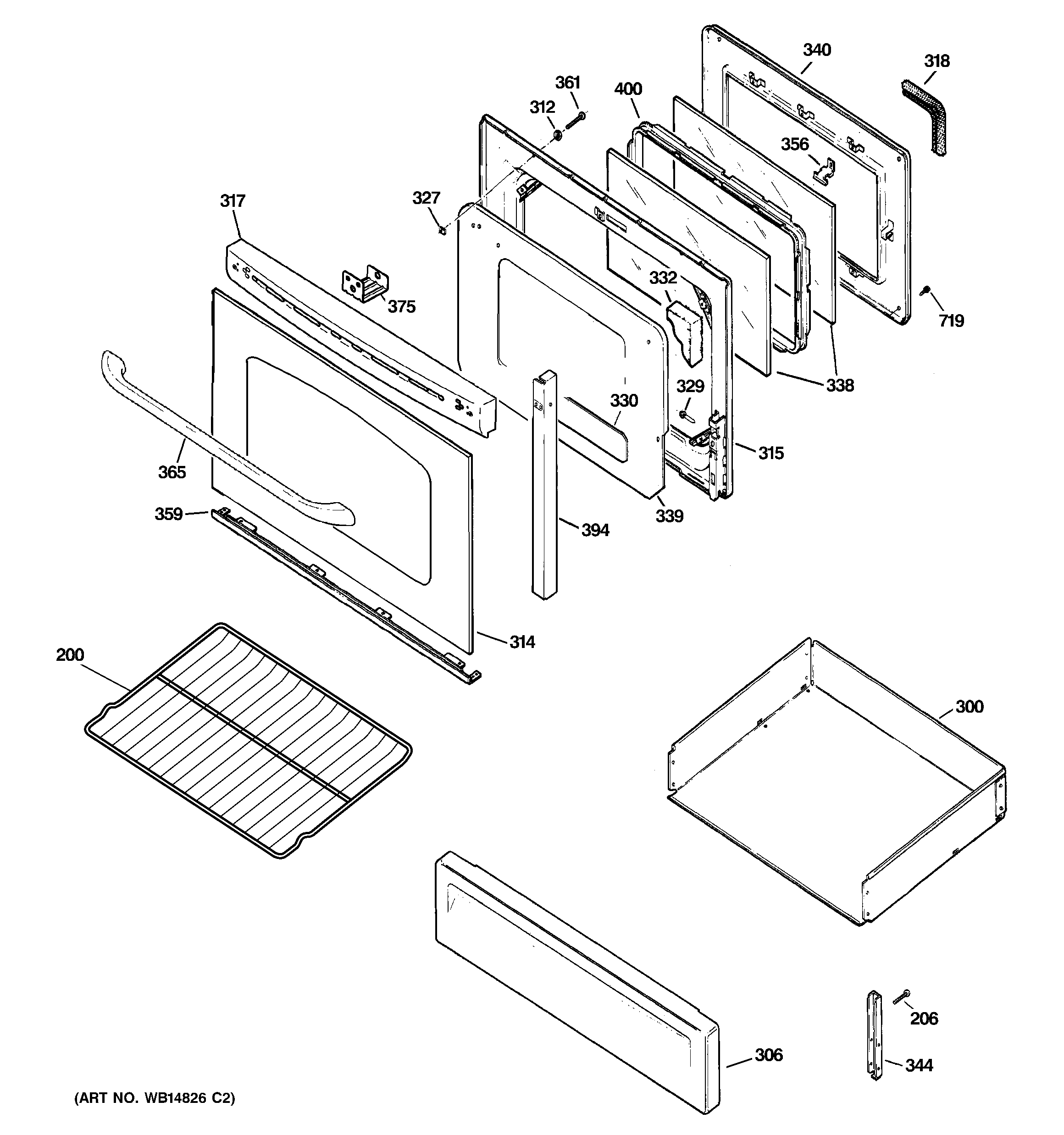 Door & drawer parts