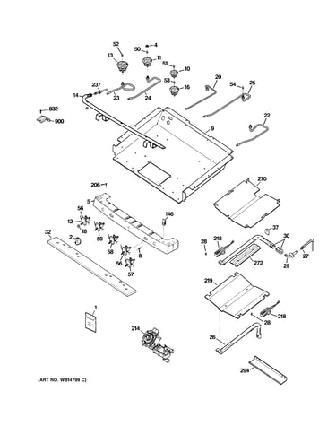 Gas & burner parts