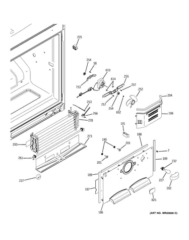 Freezer section