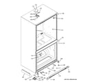 GE PDCE1NBWAJSS case parts diagram