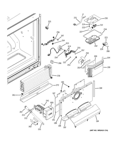 Freezer section
