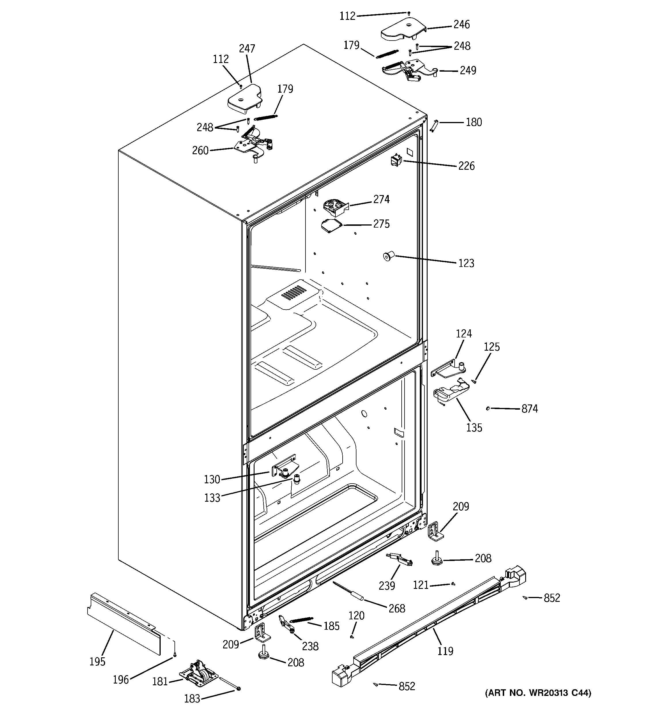 Case parts