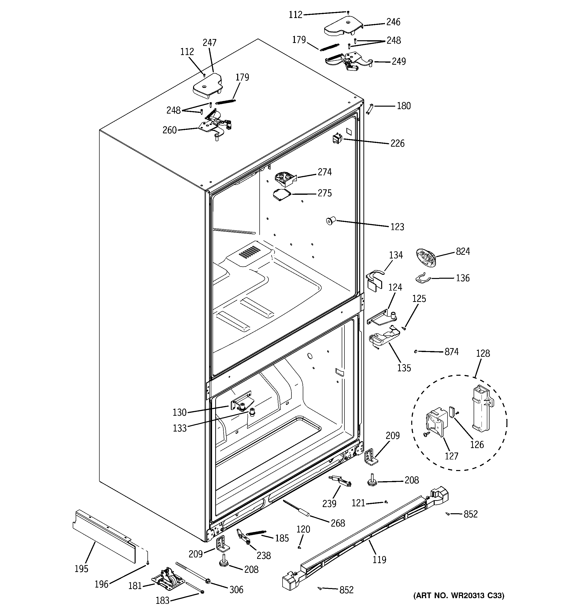 Case parts