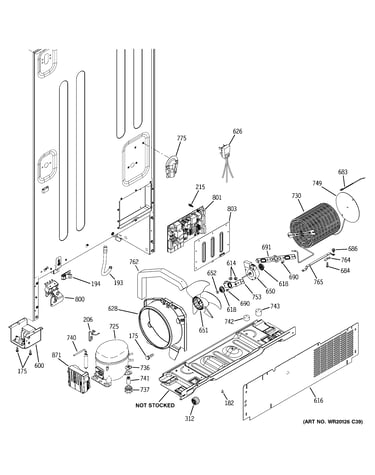 Machine compartment