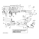 GE WPDH8850J1MV controls & dispenser diagram