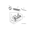 Hotpoint HTH18GCT2RWW ice maker diagram