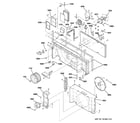 GE AZ38H12EABM1 motor & chassis parts diagram