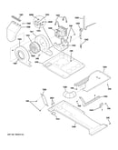 Motor, blower & belt