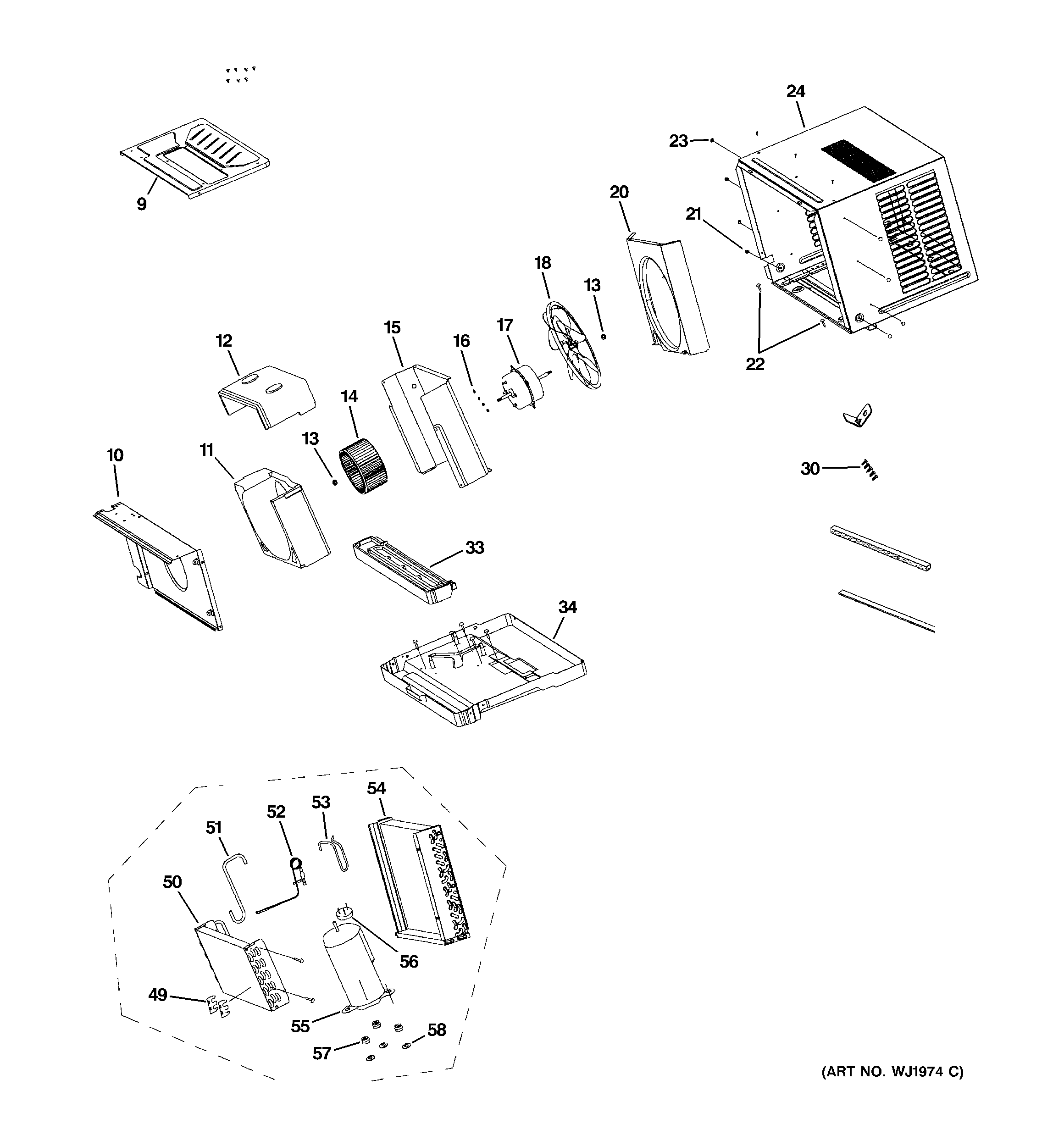 Cabinet & components