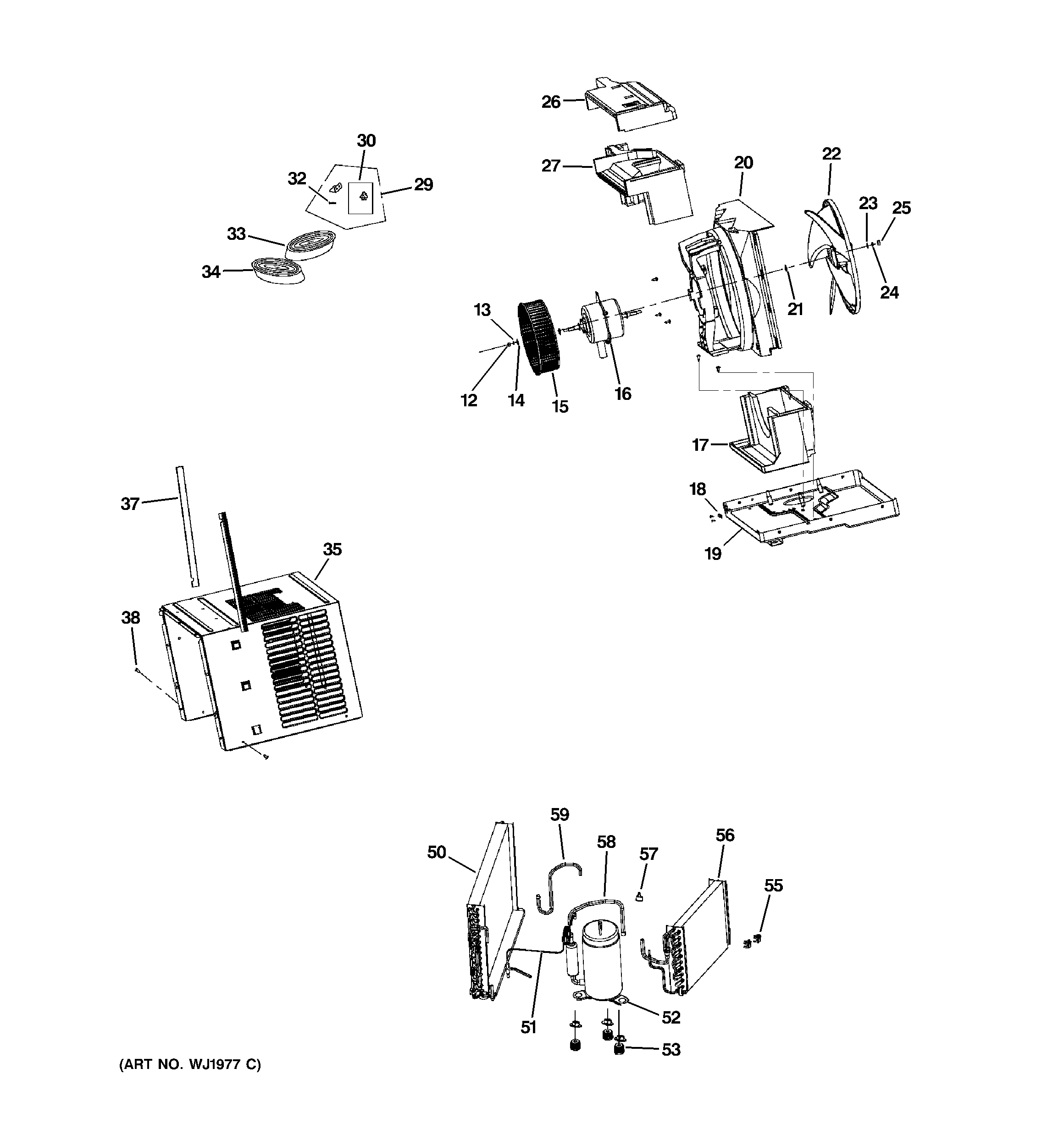 Cabinet & components