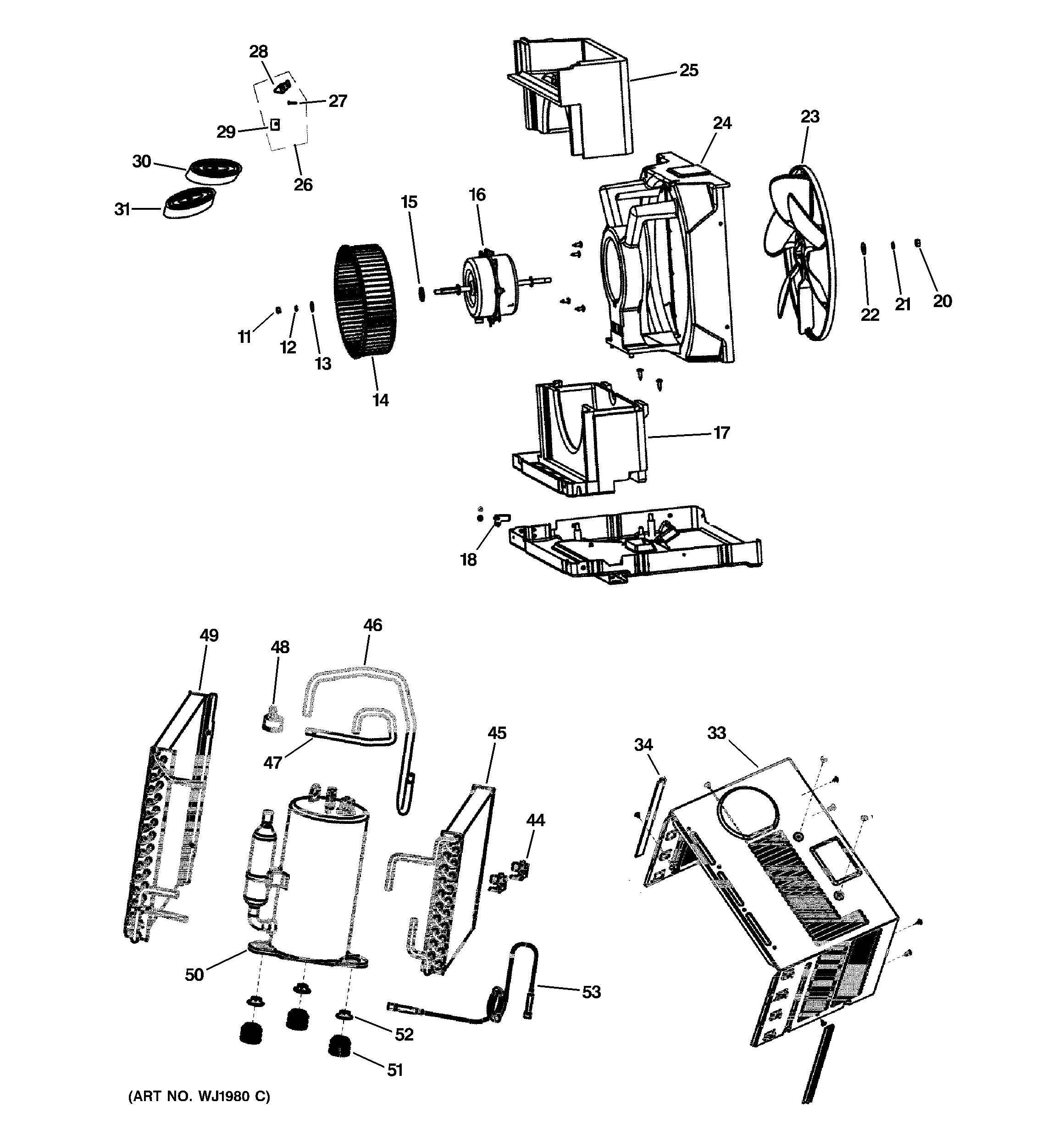 Cabinet & components