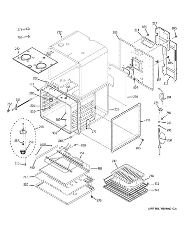 Upper oven