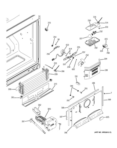 Freezer section