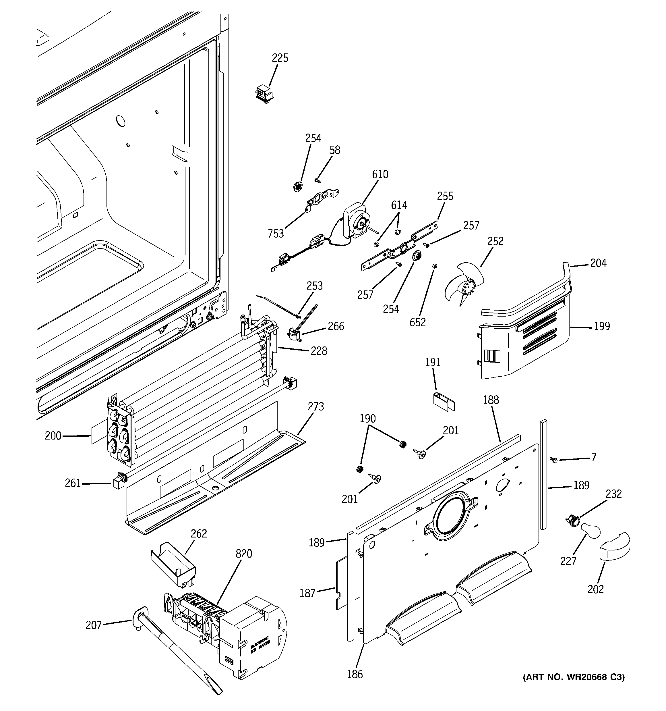 Freezer section