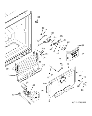 Freezer section