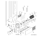 GE GDSC3KCYBWW machine compartment diagram