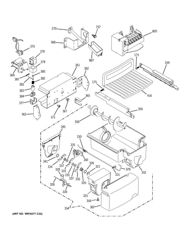 Ice maker & dispenser