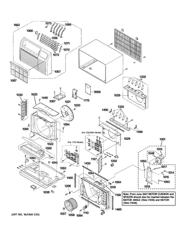 Cabinet & components