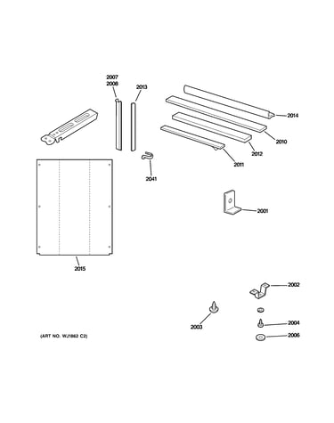 Mounting parts & frame