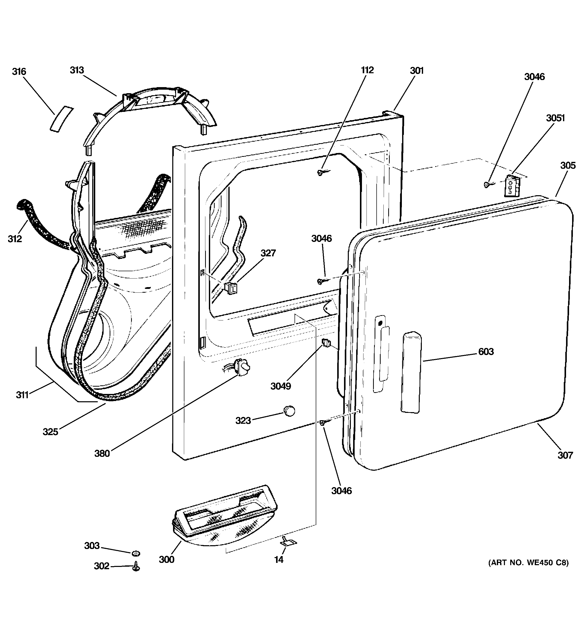 FRONT PANEL & DOOR