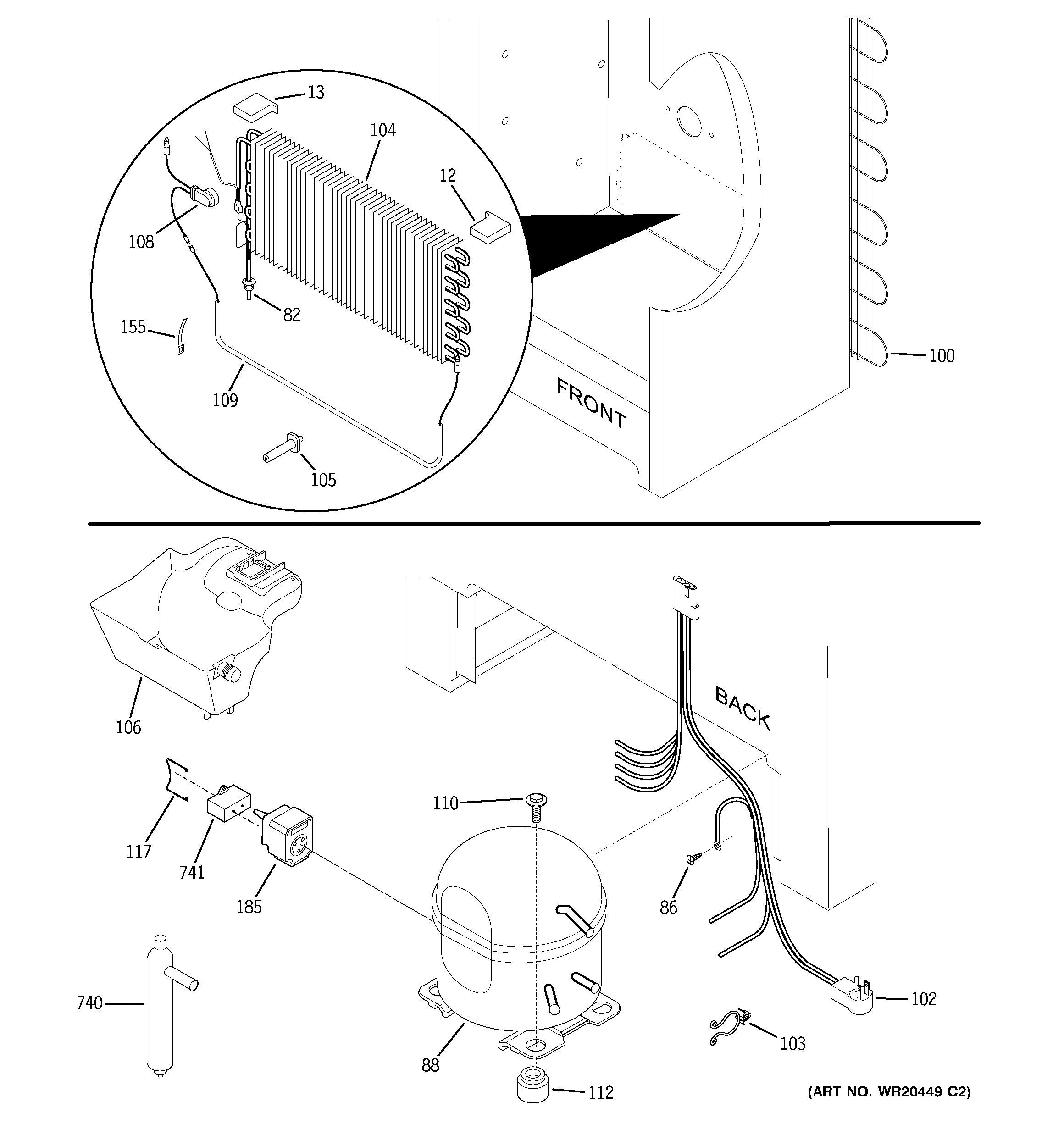 Unit parts