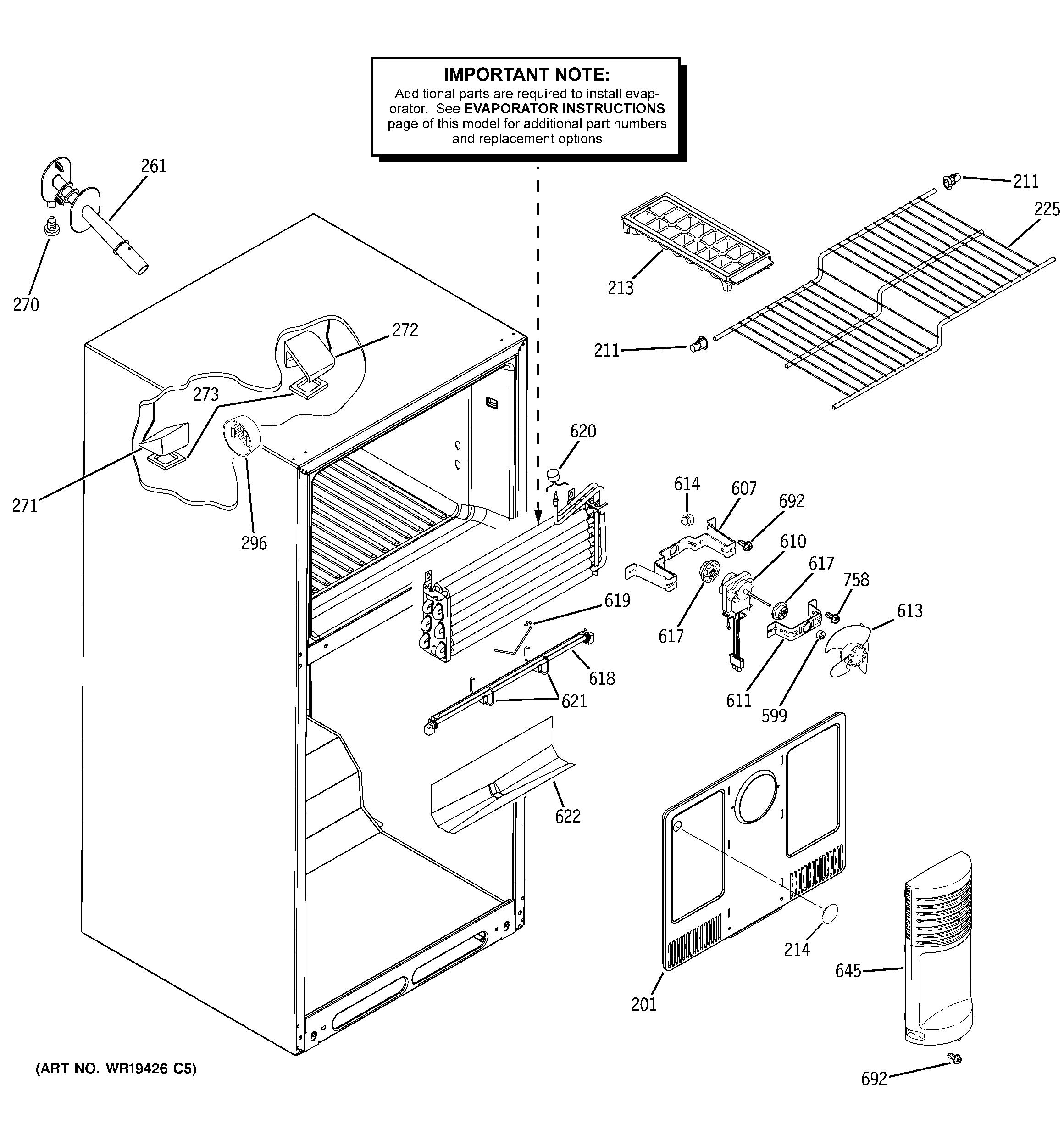 Freezer section