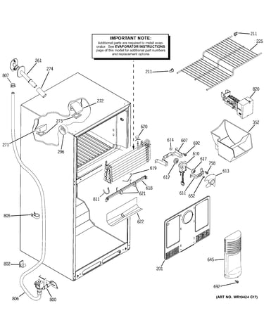 Freezer section